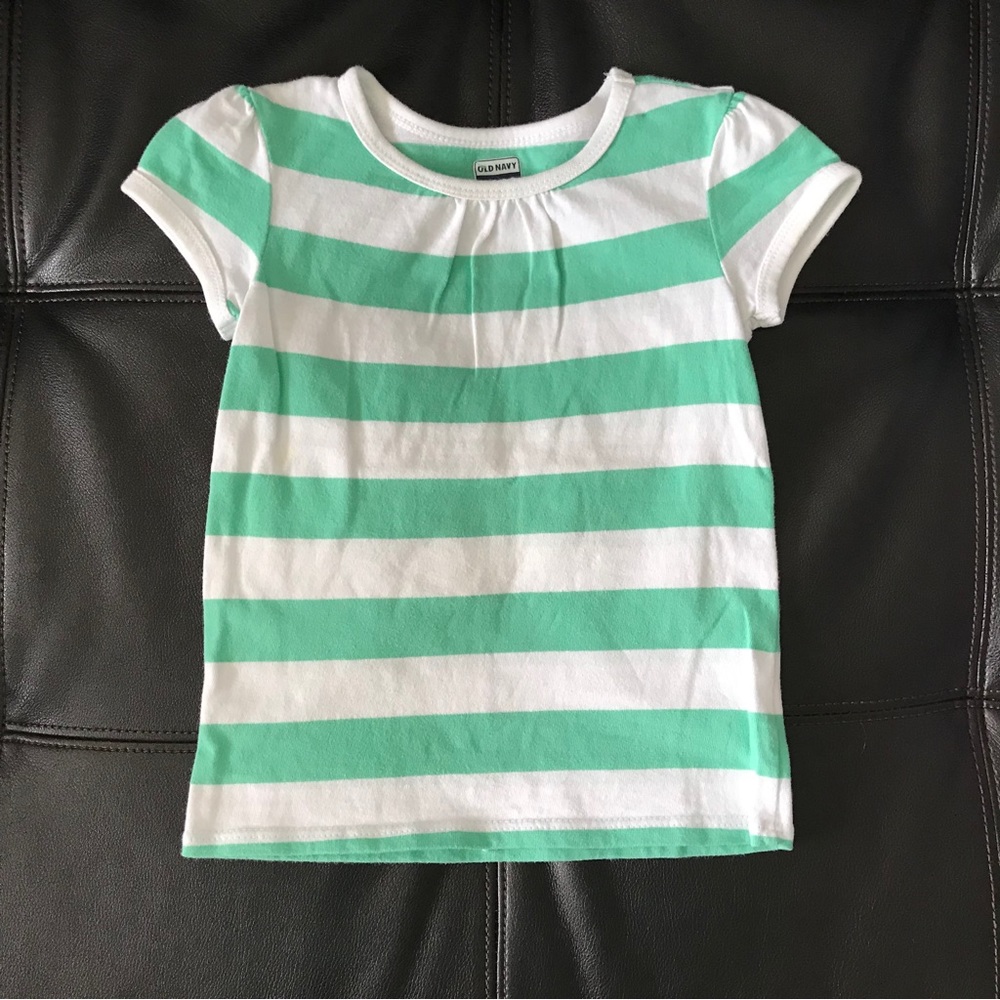 💚Old Navy Short sleeve stripe tee -2T